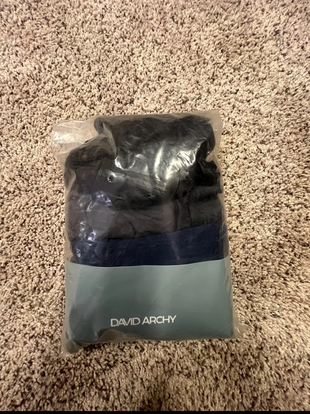 NEW DAVID ARCHY Men's CoreComfort Pouch Boxer Briefs Underwear pack of 4 Sz:M
